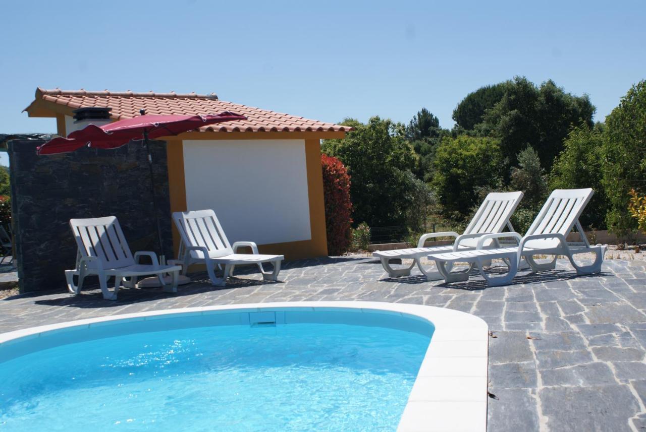 Casa Da Eira Em Dornes - Casa De Campo Familiar Com Piscina Pensionat Exteriör bild