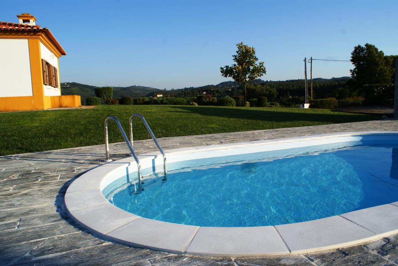 Casa Da Eira Em Dornes - Casa De Campo Familiar Com Piscina Pensionat Exteriör bild