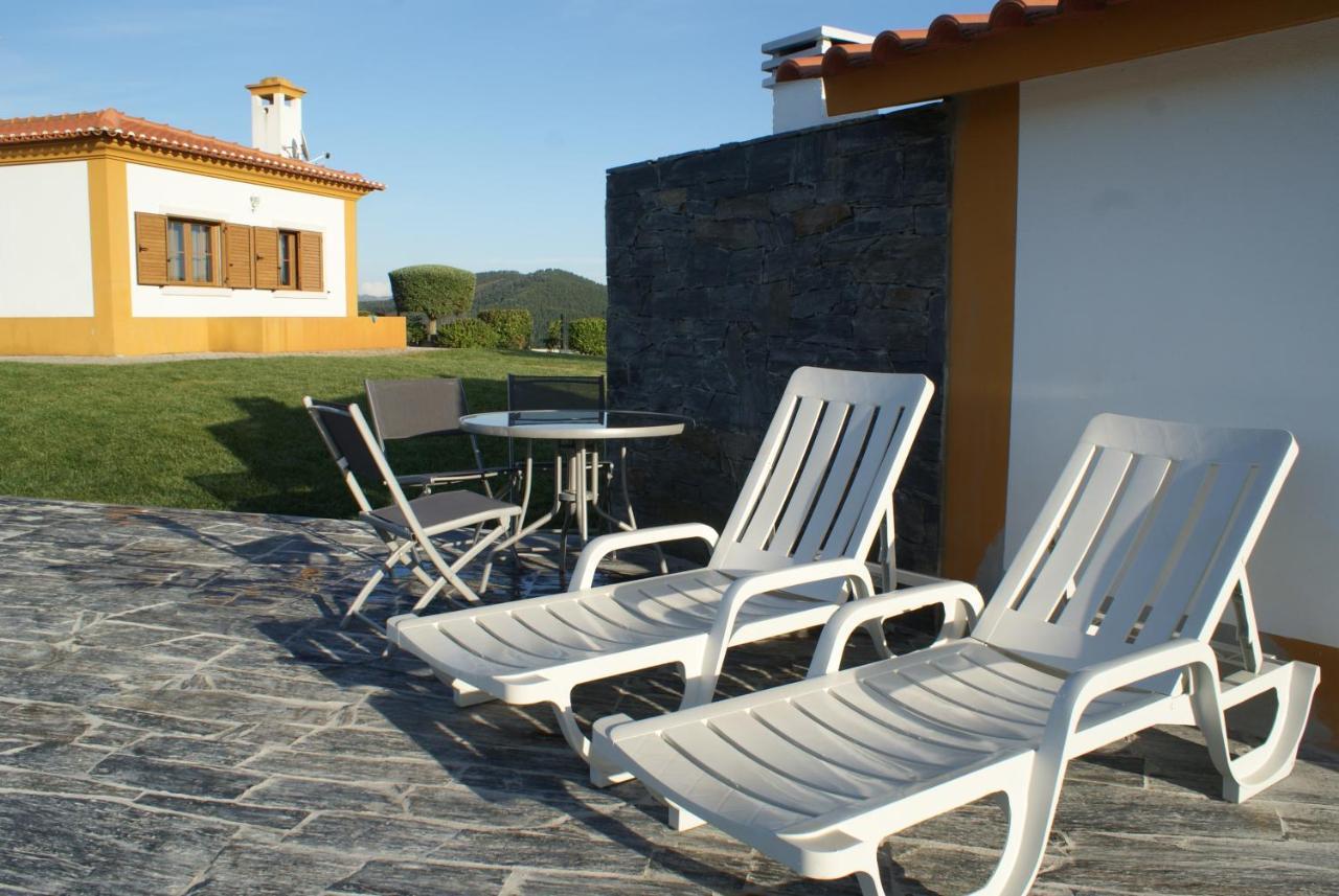 Casa Da Eira Em Dornes - Casa De Campo Familiar Com Piscina Pensionat Exteriör bild